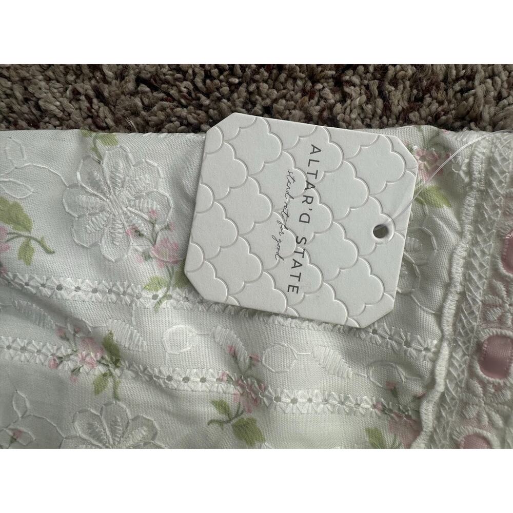 Altar’d State Floral Corset Crop Top Fairy Romantic Coquette Soft Girl Size XS - Picture 7 of 9